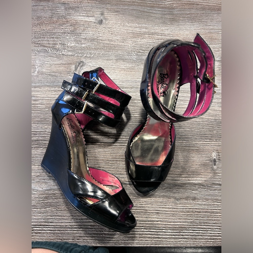 Barbie Brand Patent Wedges